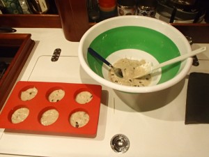 Mixing up muffins
