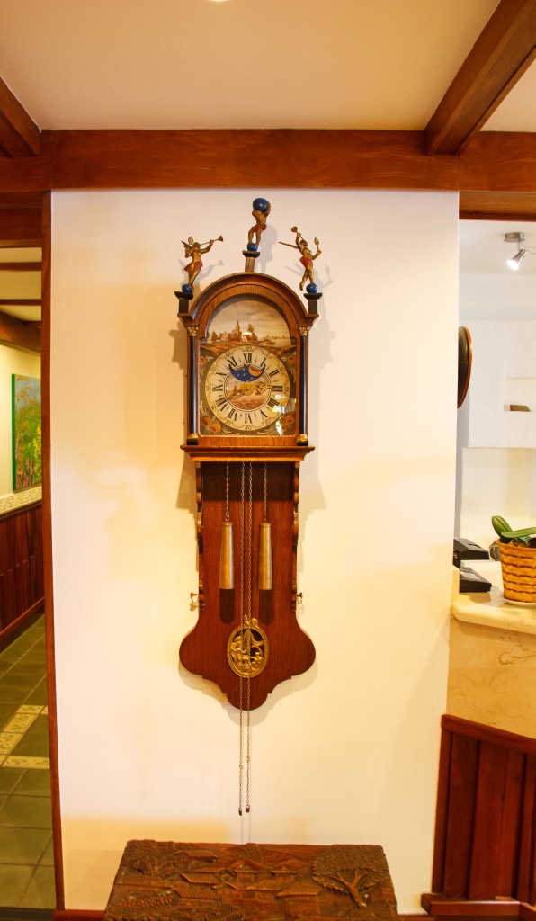 A familiar looking clock.