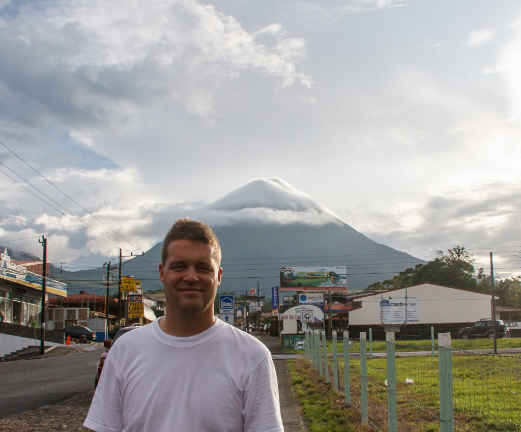 "Harry, I've reached the top!" (Home Alone)  Arenal Volcano
