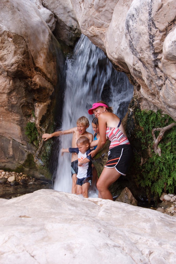 Waterfall at the wadi!