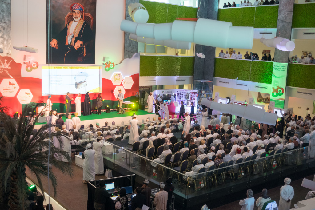 PDO day celebrations in the atrium of our building at work.